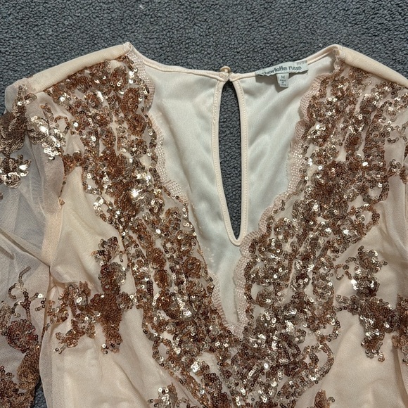 Charlotte Russe sequined romper - Picture 3 of 4